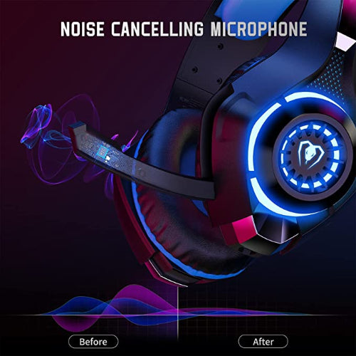 Beexcellent gaming headset best sale with noise canceling mic