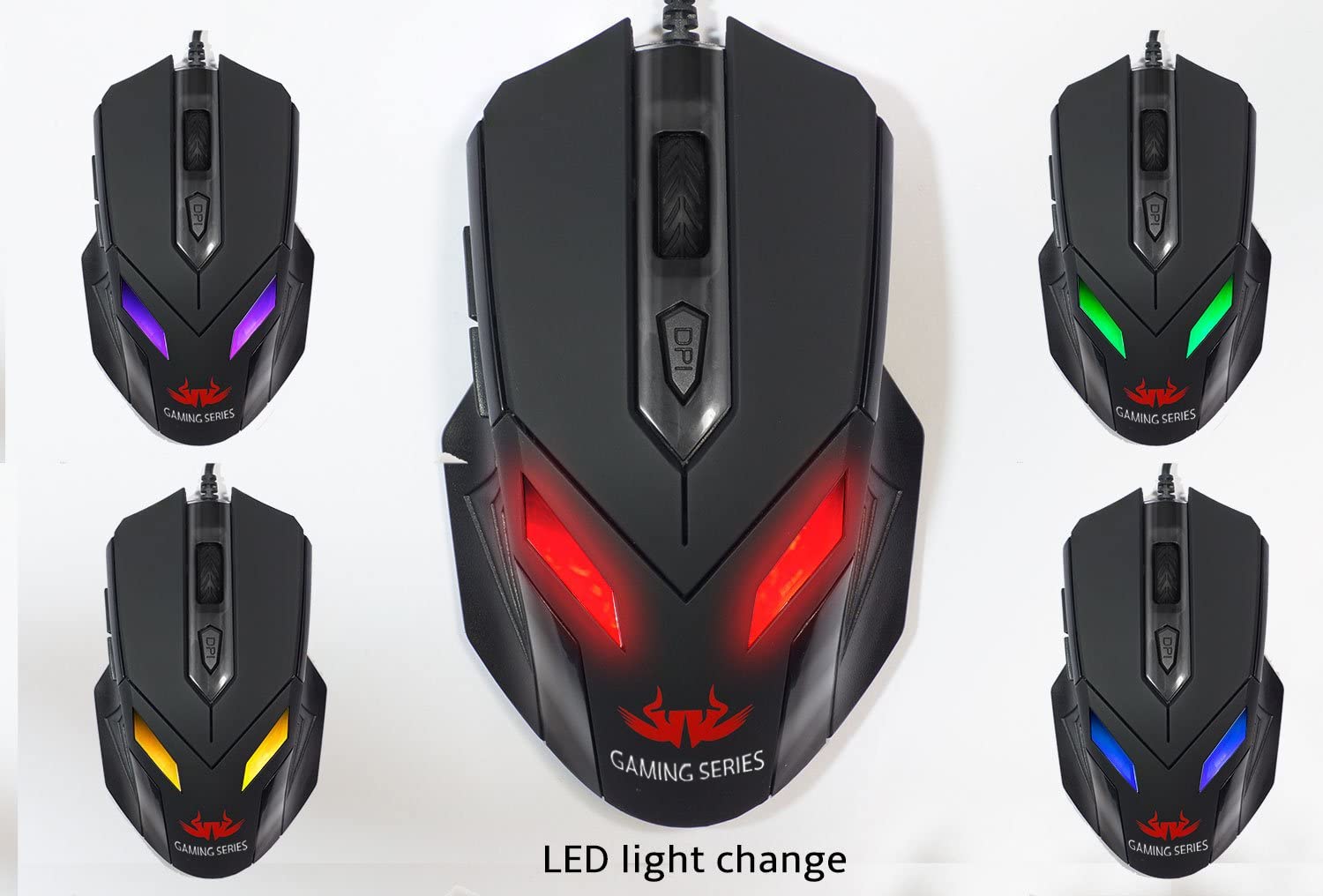 Led wired online mouse