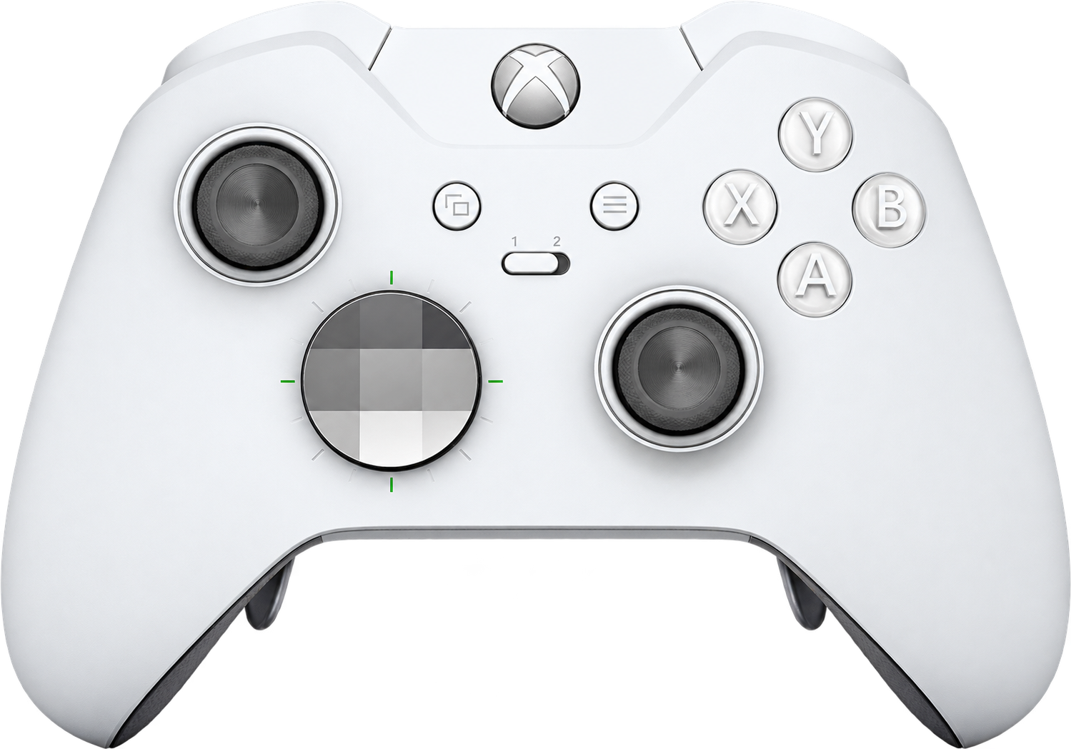 Microsoft Xbox One Wireless Controller – Elite White (with Case & All Parts)