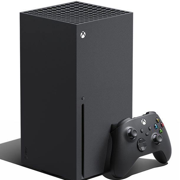 Xbox Series X console and controller